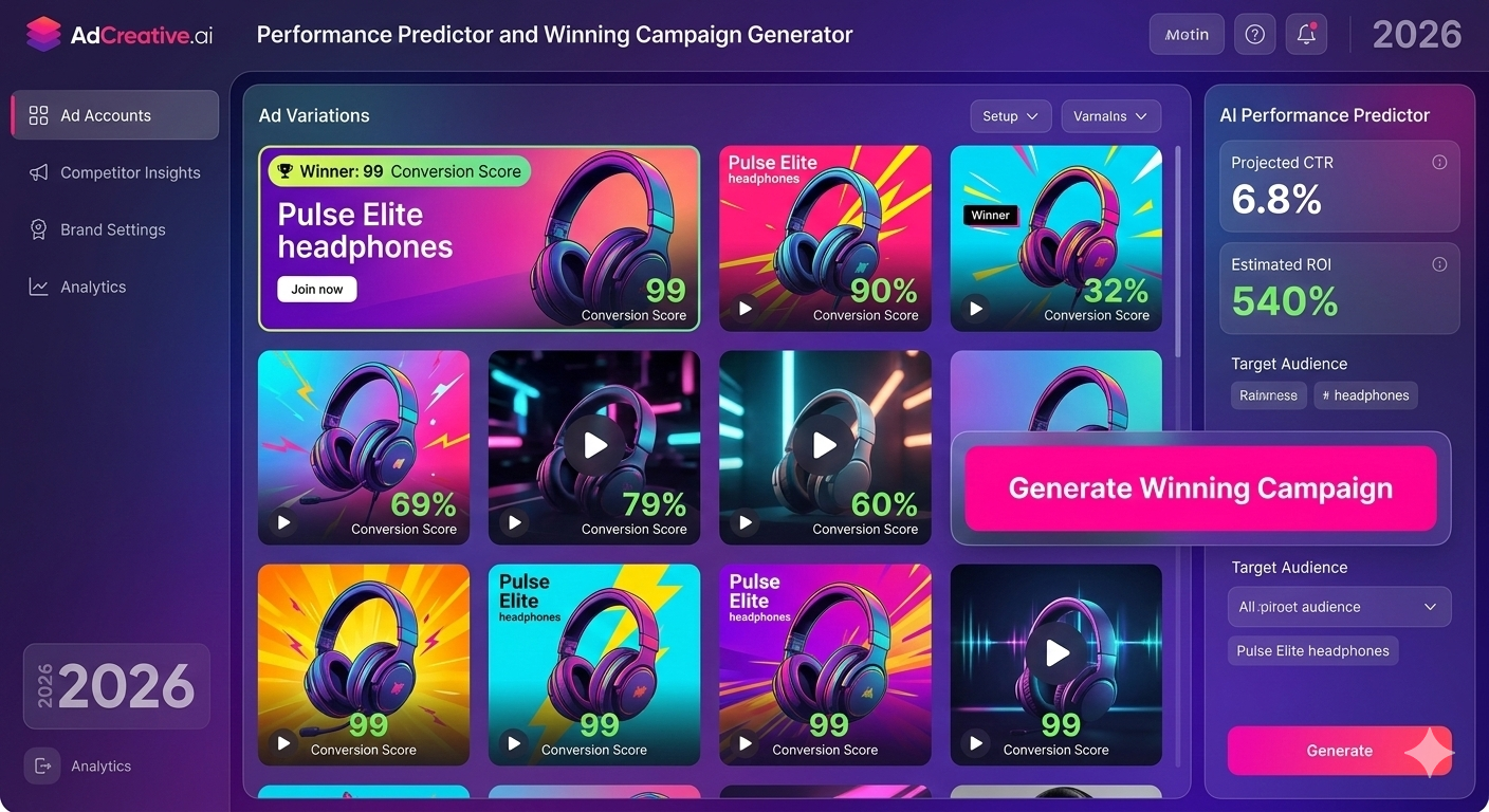 AdCreative.ai Review 2026: The Secret Weapon for 14x Higher Conversion Rates